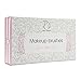 Make up Brushes, Start Makers Pink Makeup Brushes Professional Cosmetics Essential 32+1 Pieces Makeup Brush Set with Purple Beauty Blender and Gift Box