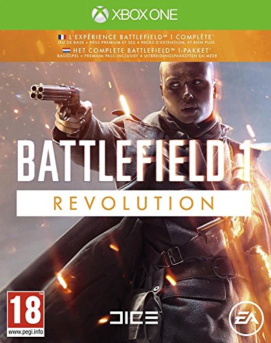 Vive los albores de la guerra total en Battlefield 1. Lucha en épicas batallas, ya sea en los opresores escenarios urbanos de una ciudad francesa sitiada, en los fuertes alpinos fuertemente custodiados en Italia o en frenéticas batallas en el desierto de Arabia.Descubre un nuevo mundo en guerra con una campaña repleta de aventuras o participa en épicas batallas multijugador de hasta 64 jugadores y adapta tu táctica al entorno y a su destrucción. Lucha con la infantería o ponte a los mandos de increíbles vehículos por tierra, mar y aire: tanques y motos sobre tierra, biplanos o gigantescos buques de guerra y adapta tu juego a las batallas más dinámicas de la historia de Battlefield.