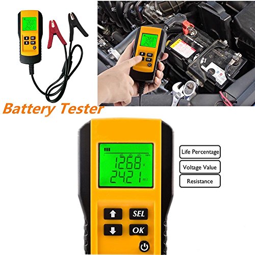 AUTOOL BT960 Tester batteria per auto 6V 12V 24V 30 a 2000 CCA Analizzatore batteria 0-80V Strumenti batteria Rilevatore sistema batteria  34
