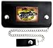 Produktbild Biker Leder Geldbörse Live To Ride mit Kette + Lederclip