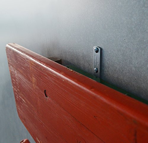 Element System HOOK Biertisch-Haken-Set für Bier-Tisch und -Bank, 85 x 40 mm, 1 Stück, weißaluminium, 18133-00384 - 5