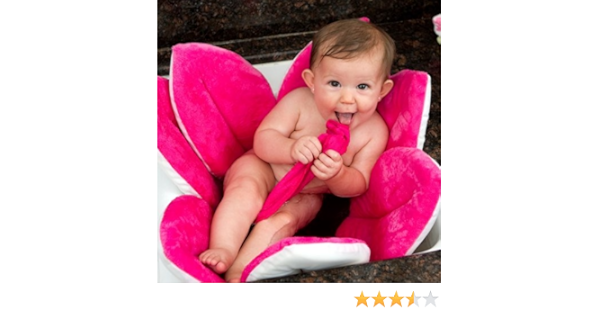 Fleur De Bain Baignoire Pour Bebe Des La Naissance Rose Aussi Disponible En Bleu Amazon Fr Bebe Et Puericulture