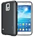 Produktbild TUDIA LITE TPU Schutzhülle Samsung Galaxy S5 (ONLY Compatible with Samsung Galaxy S 5 Wireless Charging Battery Cover) Ultra Slim Hülle (Schwarz)