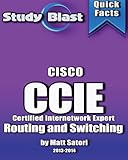 Image de Study Blast Cisco CCIE Certified Internetwork Expert Routing and Switching: CCIE® Routing & Switching Written 350-001 CCIE Exam v4.0