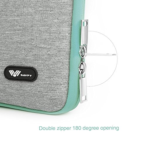 Macbook Hülle, Laptop Tasche Macbook Air/ Pro Retina Sleeve 13.3 Zoll Hülle, SAVFY Laptop Tasche für Neu Apple iPad Pro 12.9 Zoll /13.3 Zoll Laptop/Notebook blau - 4