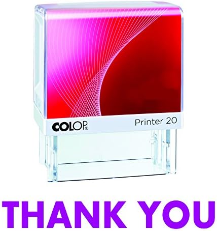 THANK YOU Colop Self Inking Rubber Stamp Office Stationary