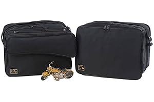 made4bikers: Borse interne per valigie moto adatte per modelli BMW R1200GS R1200 GS al 2013 - con tasca esterna rimovibile