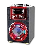 ACCESSORIS TELEFONIA ALTAVOZ BLUETOOTH CON FUNCIÓN KARAOKE PORTATIL SD USB FM BATERIA MICRÓFONO GO-ROCK GR-WSK120