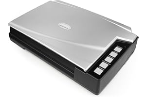 Plustek A300 Plus 600 x 600 DPI Flatbed Scanner Black, Silver - Scanners (304.8 x 431.8 mm, 600 x 600 DPI, 48 bit, 24 bit, 16 bit, 8 bit)