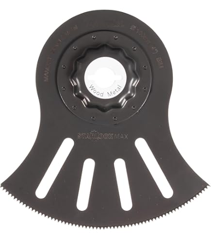 Makita Starlock Max Tauchsägeblatt MAM001, 32 Mm – Für Holz, Metall, Gipskarton, 80 Mm Eintauchtiefe