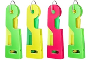 JITNGA 4 Piezas De Enhebrador De Agujas, Enhebrador De Agujas De Coser De Plástico, Herramienta De Enhebrador De Costura Manual, Enhebrador Fácil para Herramienta De Costura (Color Mixto)