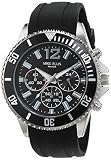 Mike Ellis New York Herren-Armbanduhr RaceTime Analog Quarz Silikon SM2907