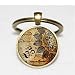 Produktbild Bronze OM Schlüsselanhänger Charm, OM Schlüsselanhänger, Yoga Schlüsselanhänger, Yoga Jewelry Buddhismus Schlüsselanhänger