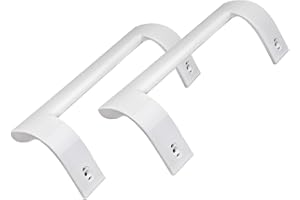 MIRTUX 2er-Set Türgriffe für Kühlschrank Kompatibel mit Beko, Savoid und Smeg | Ersatzteilnummer: 4321270300 | Kühlschrank-Ersatzteile für Beko