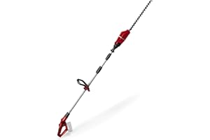 Einhell Power X-Change 18V Cordless Long Reach Hedge Trimmer - Lightweight Telescopic Hedge-Cutter With Extendable Pole - GE-HH 18/45 Li T Solo Pole Hedge Trimmer (Battery Not Included)