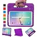 Produktbild NEWSTYLE Samsung Galaxy Tab E 9.6 Zoll Hülle Eva Stoßfeste Schutzhülle Tragbar für Kinder mit Ständer Schutzhülle Standfunktion für Samsung Tab E SM-T560/SM-T561 9.6 Zoll Tablet,- Lila