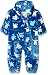 Hatley Baby Boys 0-24m Fleece Bundler Jumper, Ski Monsters, 6-12 Months