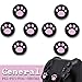 Produktbild Youji® 4 Paare / 8 PCS Ersatz Cat Pad Stil Silikon Analog Controller Joystick Daumen Stick Grip Cap Cover für Sony PlayStation 4 Controller-Pink
