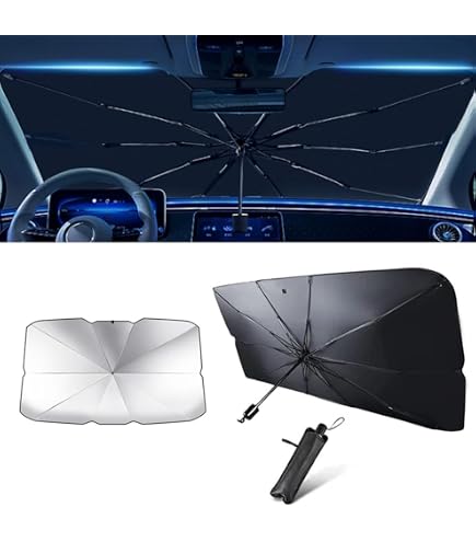 Pare-Soleil Pour Pare-Brise BMW X1 F48 (2014-2021) - Parapluie Pliable, Protection UV Et Chaleur