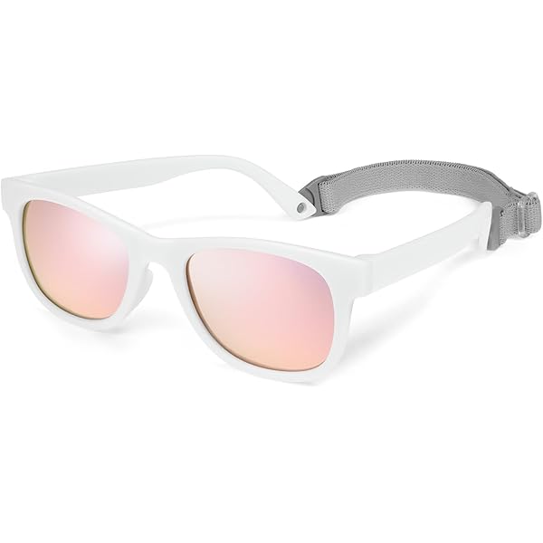 Occhiali Da Sole Polarizzati Per Bambini 0-2 Anni - Protezione UV400, Montatura Quadrata, Colorati - Foto 2