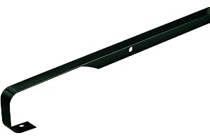 TC FABRICATORS 38mm-40mm Kitchen Worktop Finishing Profiles 10mm Radius Top & Bottom - Hand Finished - Diamond Black Finish (900mm Long in-Line Straight Joint)