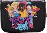 LEGO Bags Federm�ppchen, Sch�leretui 20 teilig gef�llt, Federmappe mit Lego Friends Motiv Girls Rock, Federm�ppchen ca. 20 cm - LEGO Bags