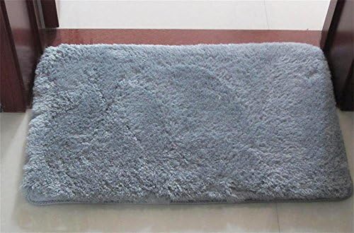 Carpet mats Mattresses Households Washable Fiberglass Mesh Terrace Vacuuming Blouses Bedroom Kitchen Non-slip Bathrooms Toilets Water-absorbing mats , 60 x 160cm , silver gray