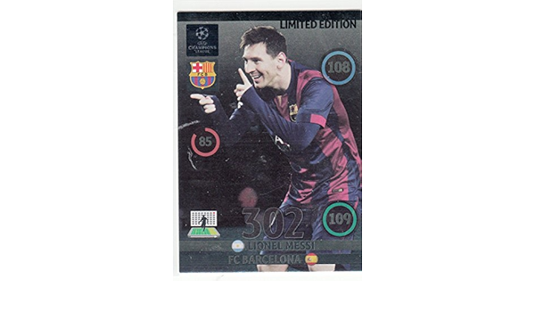 messi limited edition card 2014