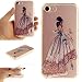 Produktbild KSHOP iPhone 6/iphone 6s 4.7" hülle Tasten Schutzhülle Crystal Clear Case Cover Bumper Anti-Scratch Plating TPU Silikon Durchsichtig Handyhülle Mit Muster -Princess Modell