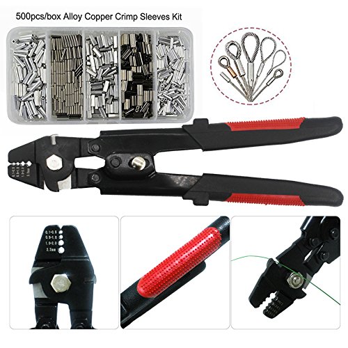 fishing line crimping tool kit