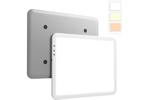 elice Tavolo luminoso ricaricabile A4, 10000 Lux super luminoso, con batteria da 3500 mAh, 6 livelli di intensità e 3 temperature di colore, per Diamond Painting, tavolo da disegno per disegnare,