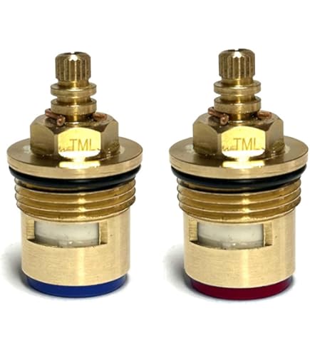 Compression Tap Cartridge For Traditional Kitchen Taps - 1/2" BSP - 20 Teeth Spline