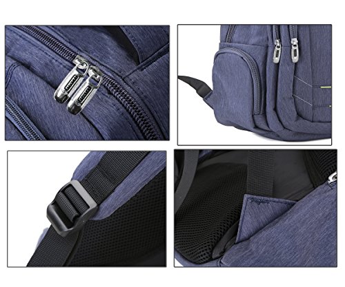 KSK KAISHEK Wasserdichte Laptop Rucksack Business Trip Computer Bag Leichte Reise Daypack Fit 15 6 Zoll Laptop