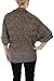 ICE (7455-3) Chunky Soft Hair Knit Tie Front Cardigan Brown (SM)