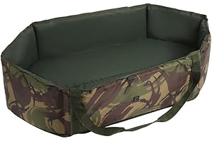 Carper Tackle Carp Cradle Fishing Unhooking Mat Oval DPM Camo With Carry Bag