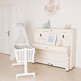 Puckdaddy Baby-Wiege 90 x 40 cm, auch als Kinderbett nutzbar - 4