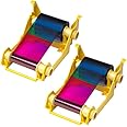 Zebra 2pack-800033-340 True Colours iSeries High-Capacity YMCKO Color Ribbon for ZXP Series 3 Card Printers. Replaces Zebra 800033-340. 560 Total Prints.