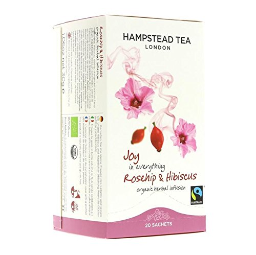 Hampstead Tea | Rosehip Hibiscus | 1 x 20 bags