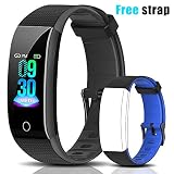 【Batería de Larga Duración】7días de uso normal por lo menos por 2 horas de carga, 【NOTA: No requiere cargador, cargue directamente con USB】 pulsera inteligente sin necesidad de cargar con frecuencia. La aplicación "H Band" de este reloj inteligente puede compatible con la mayoría de los teléfonos Android y iOS.【Garantía】30 días de devolución sin preocupaciones y 1 año de garantía para su mejor experiencia de compra