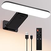Applique Murale Sans Fil, Lampe Murale de intérieur Batterie Rechargeable | 3 Températures de Couleur, Télécommande, Éclairag