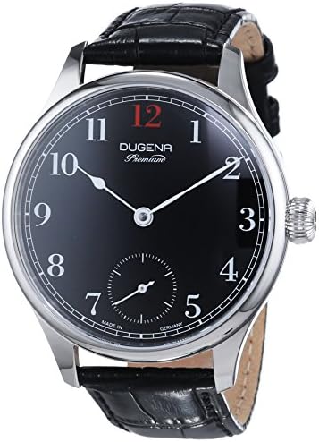 Dugena Men's Watch Epsilon 1 7000055 Analogue Hand Winding Leather