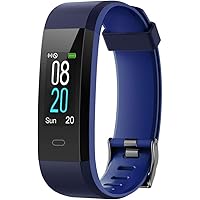 YAMAY Fitness Tracker,Smartwatch Wasserdicht IP68 Fitness Armband mit Pulsmesser 0,96 Zoll Farbbildschirm Aktivitätstracker Pulsuhren Schrittzähler Uhr Smart Watch Fitness Uhr für Damen Herren