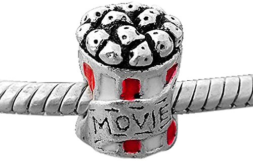 Buckets of Beads Cubos de Cuentas película Palomitas Cuenta para Pulsera Pandora Troll Biagi Zable