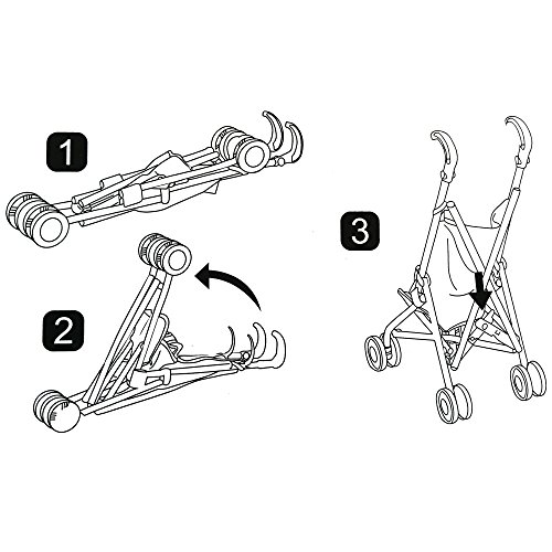 Imagen 4 de Bayer Design - Buggy para muñecas, color rosa, lila (30157AA)