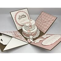 Explosionsbox zur Hochzeit (Geschenk, Geschenkverpackung), Heirat, Trauung, Eheschließung, individuell und handgefertigt