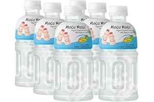 Mogu Mogu Yogurt Nata De Coco Juice, 10,82 Fl Oz (6 bottiglie)