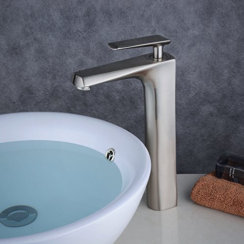 Beelee BL6780NH Wasserhahn Bad Weiß Waschbecken Mischbatterie für Badezimmer - 4