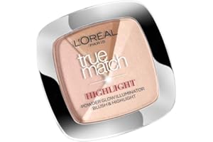 L'OREAL PARIS L'Oréal Cosmetics Paris True Match Powder Glow Illuminator, 102D/102W, Golden Glow