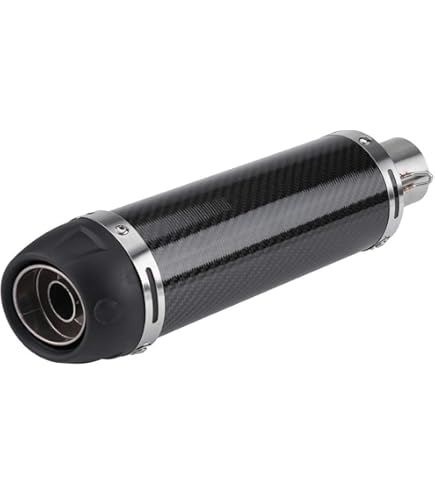 Silenziatore per tubo di scarico da 24 mm, Silenziatore del