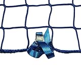  Seitenschutznetz Dachdeckerfangnetz mit angenähten GSV (2 x 5m, blau)